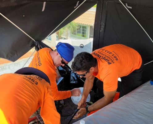 Case study - Relining an apartment complex